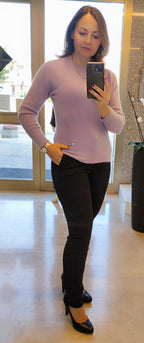 Pantalone Slim Gabardina