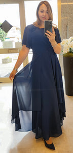 Abito lungo georgette