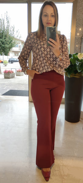 Pantalone cadì flare