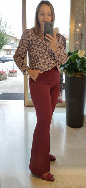 Pantalone cadì flare