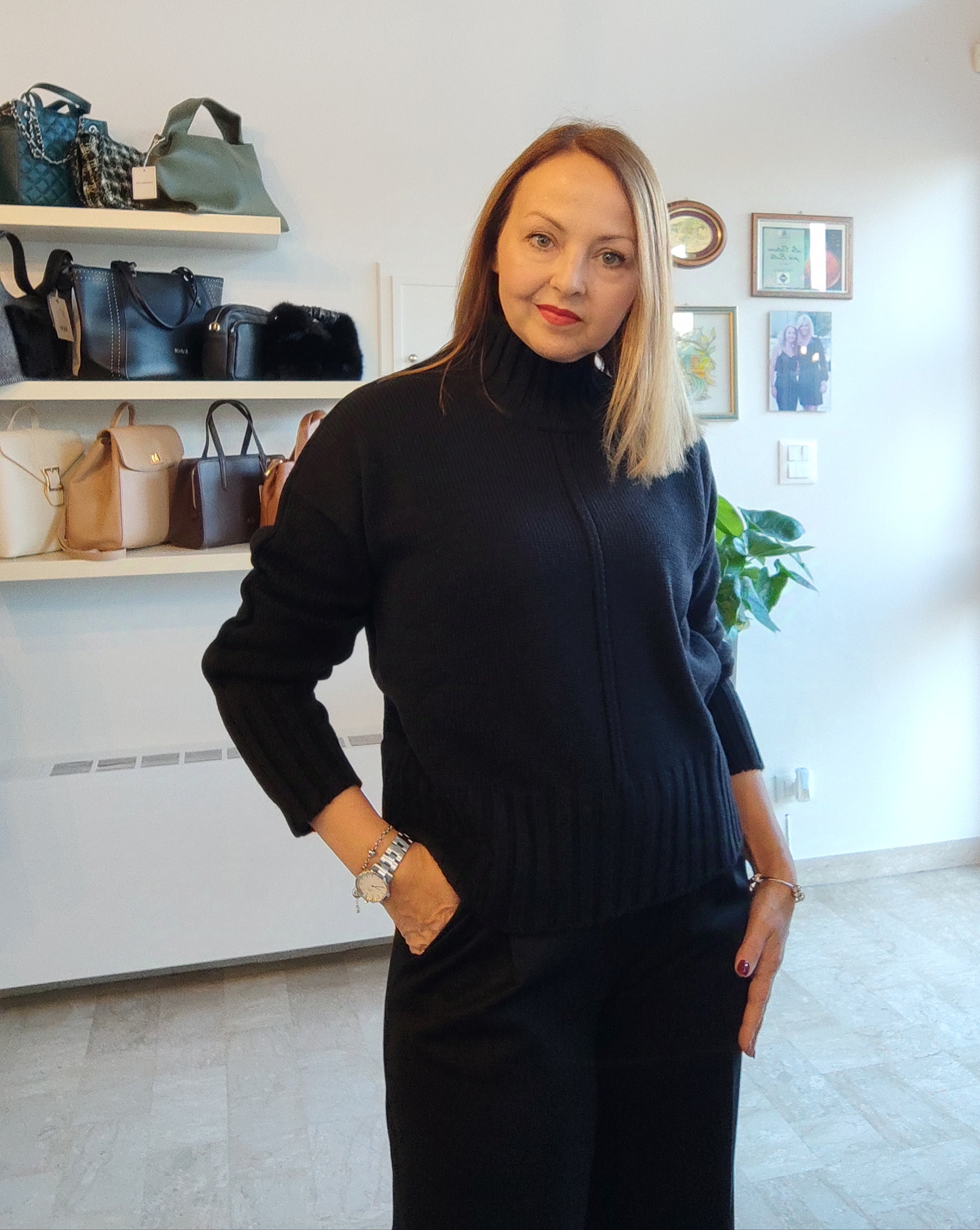 Maglia nervatura centrale