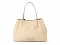 Tote bag rafia e pelle