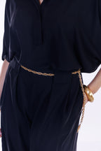 Pantalone palazzo fluido