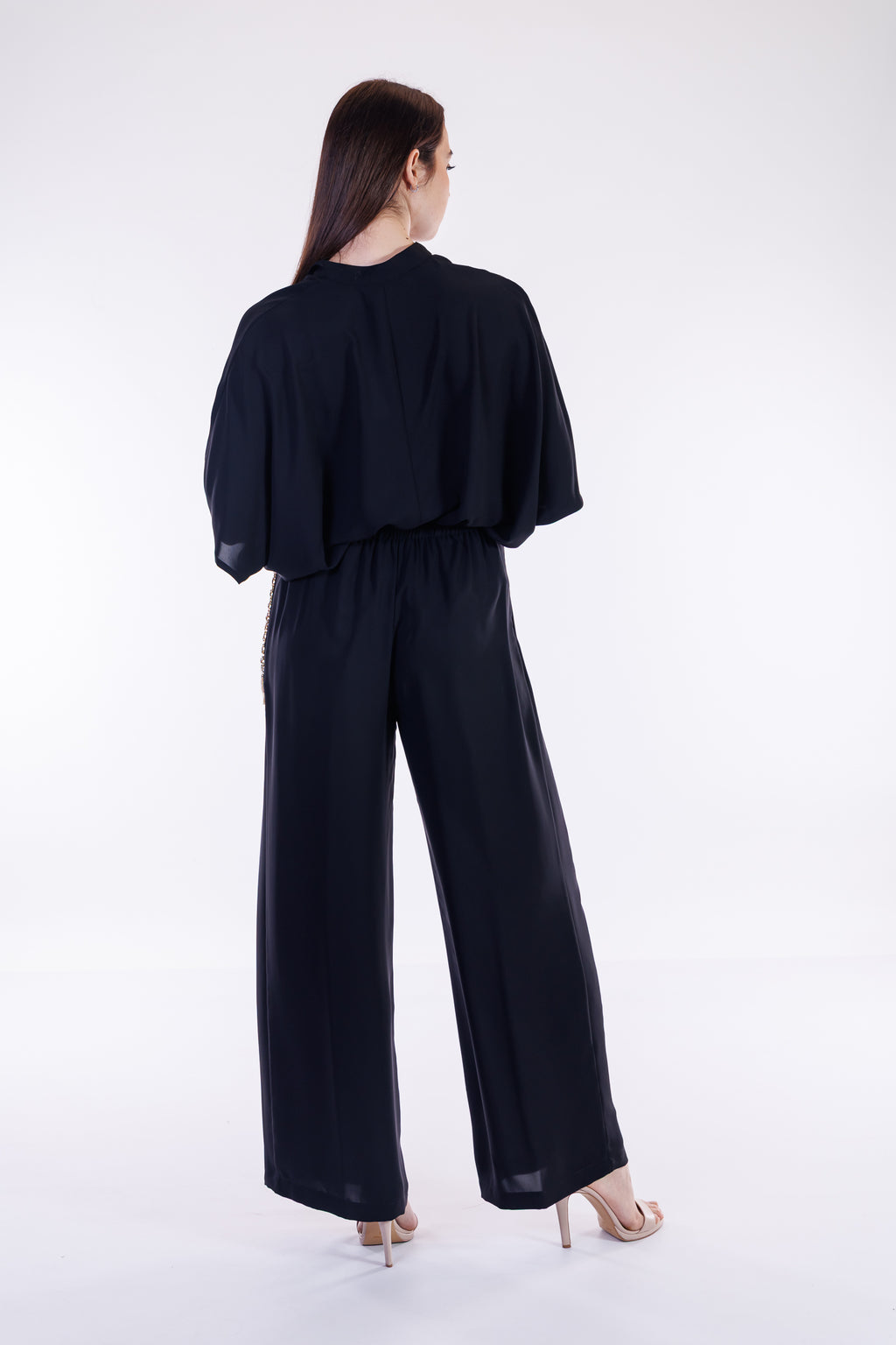 Pantalone palazzo fluido