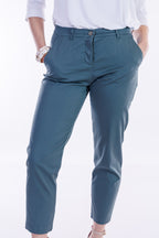 Pantalone slim cotone
