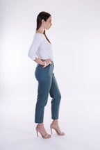 Pantalone slim cotone