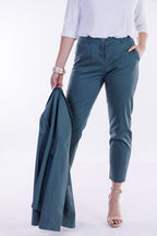 Pantalone slim cotone