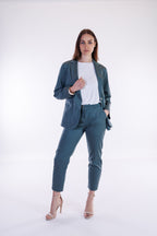 Pantalone slim cotone