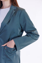 Giacca monopetto cotone