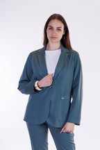 Giacca monopetto cotone