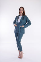 Giacca monopetto cotone