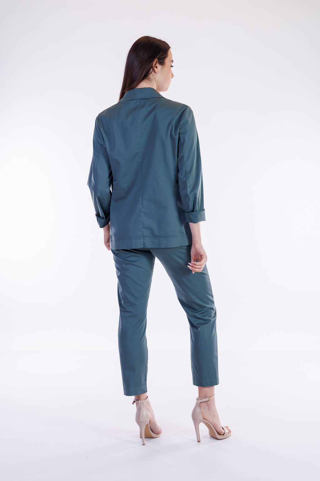 Giacca monopetto cotone