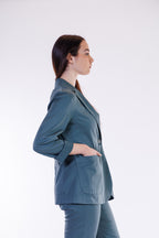 Giacca monopetto cotone