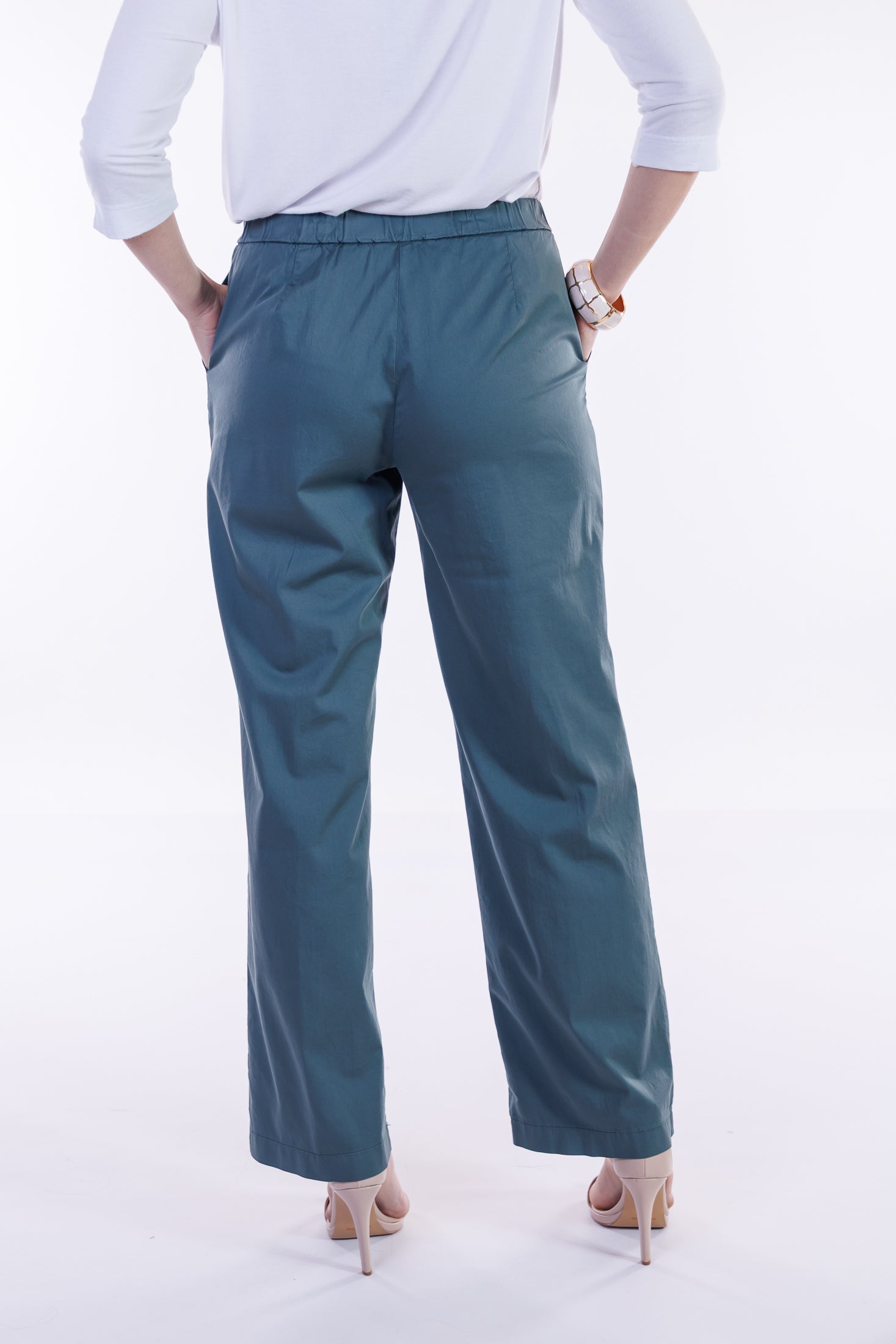 Pantalone ampio cotone