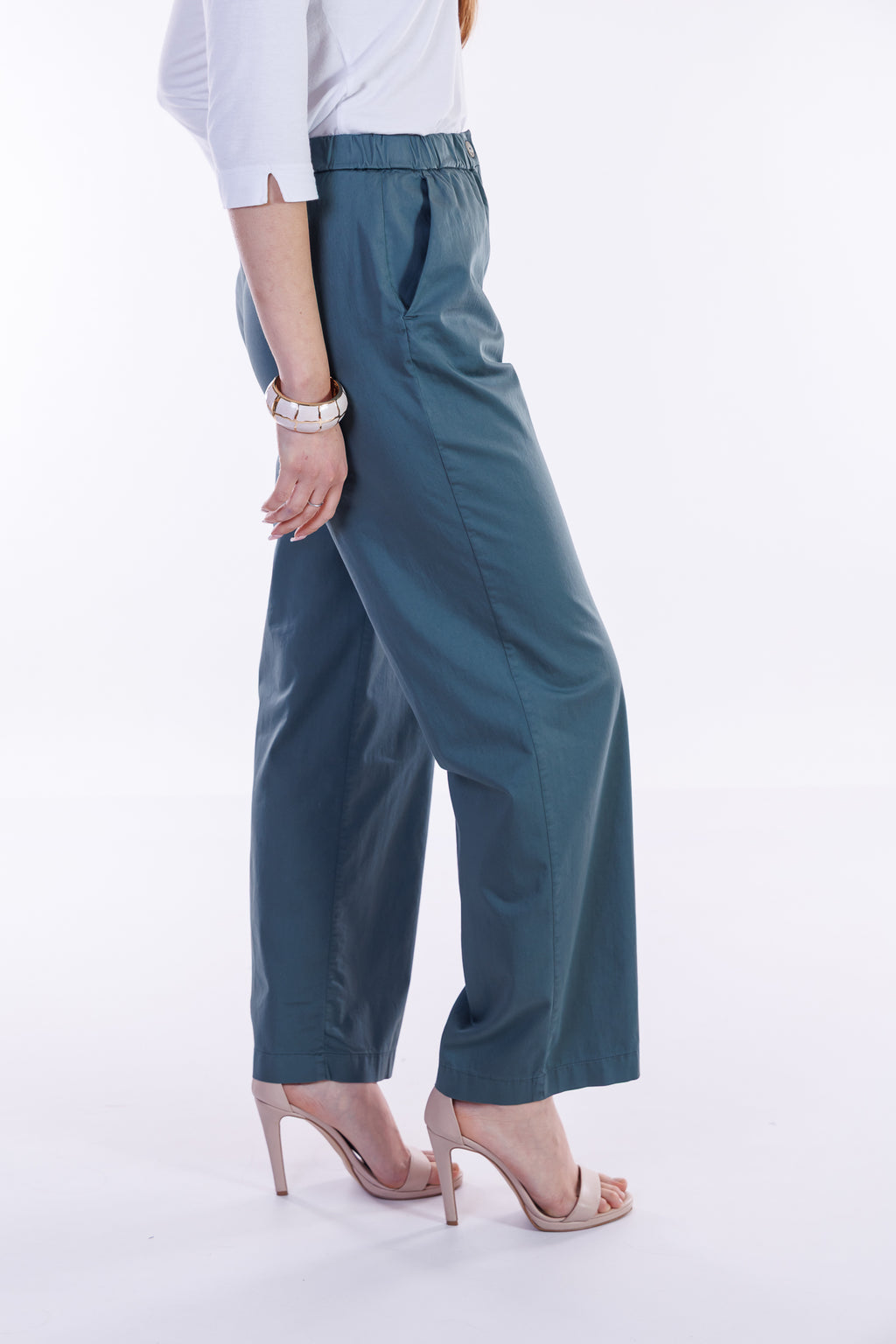 Pantalone ampio cotone