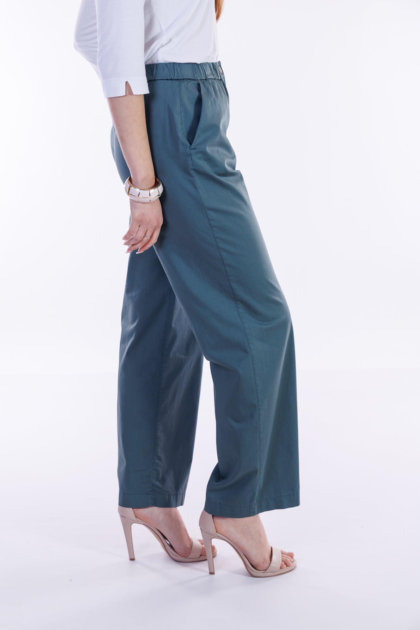 Pantalone ampio cotone