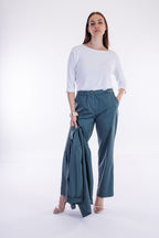 Pantalone ampio cotone