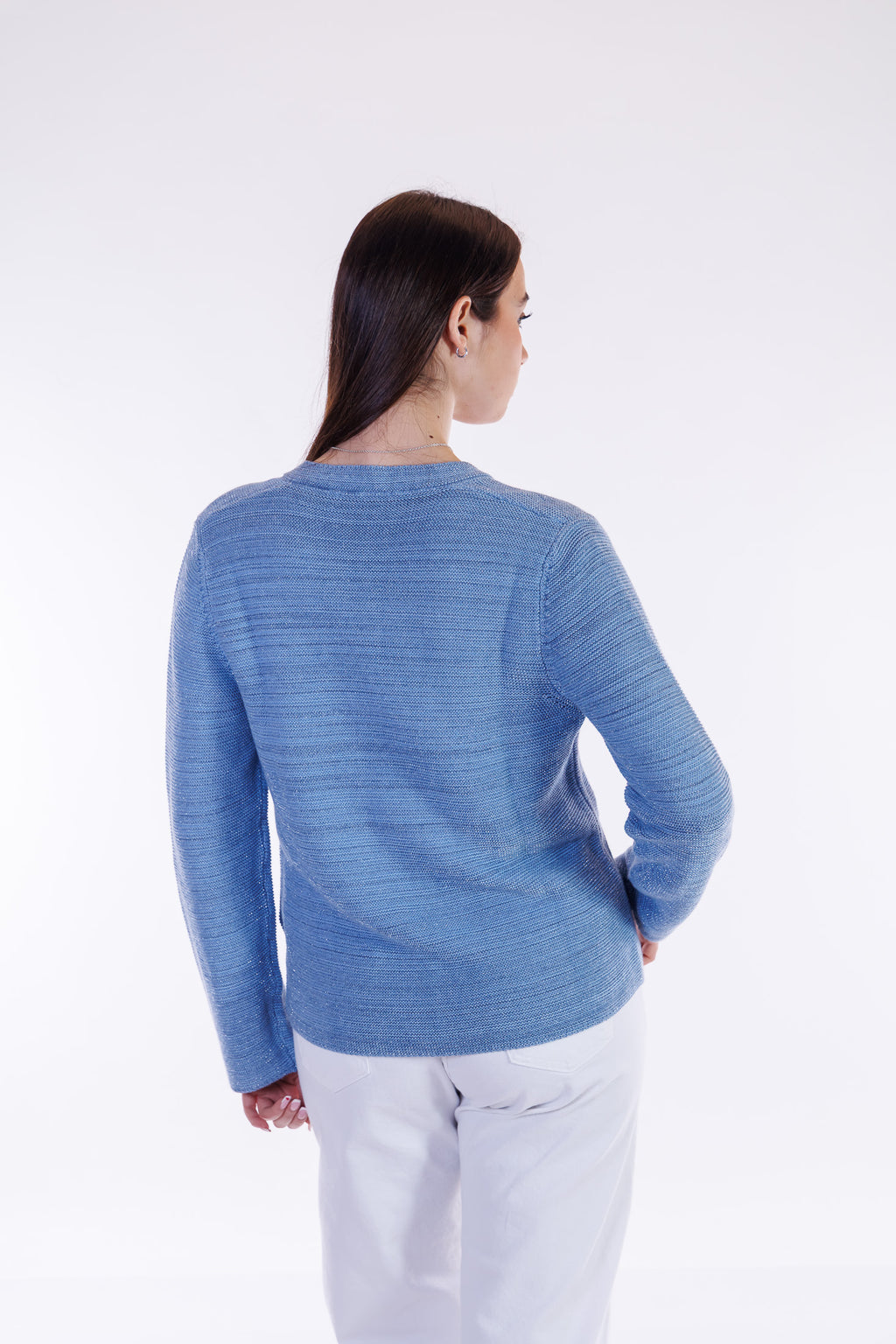 Cardigan lurex
