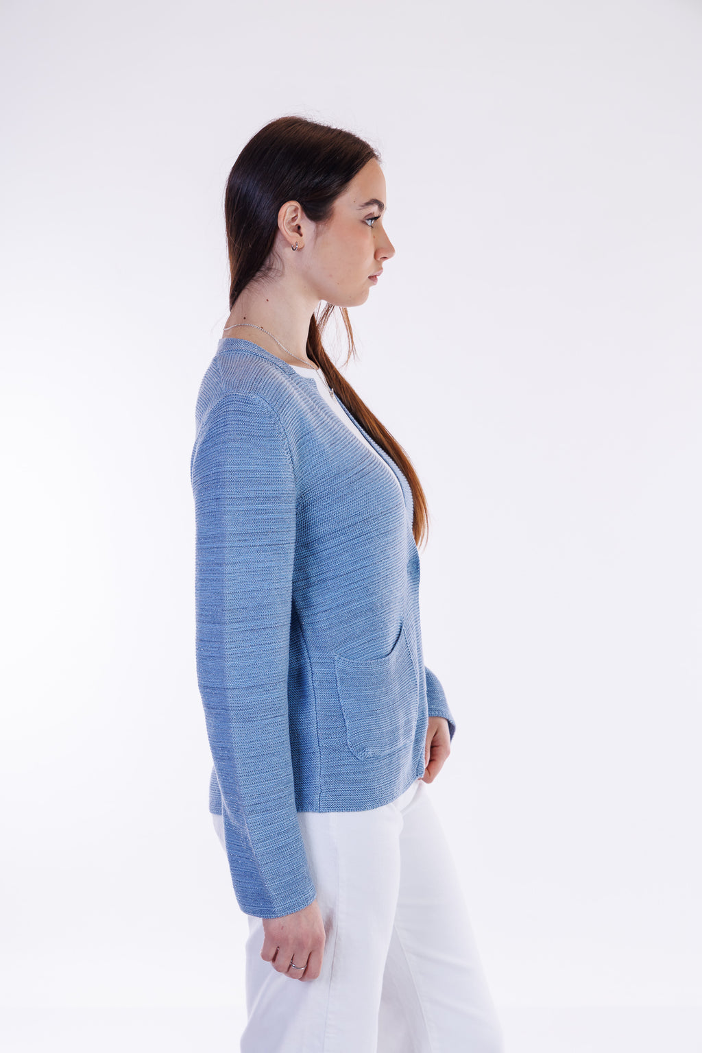 Cardigan lurex