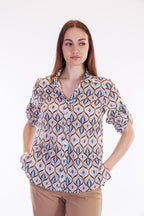 Camicia fantasia geometrica