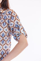 Camicia fantasia geometrica
