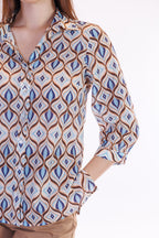 Camicia fantasia geometrica