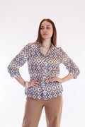 Camicia fantasia geometrica
