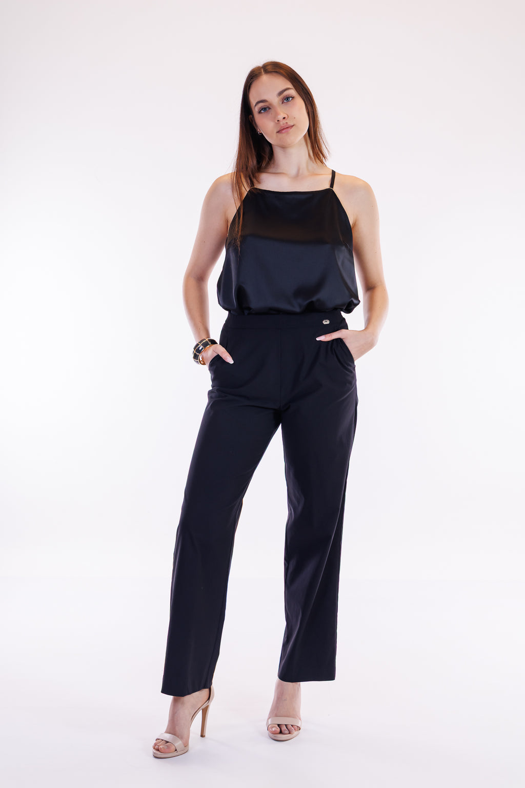 Pantalone lungo viscosa