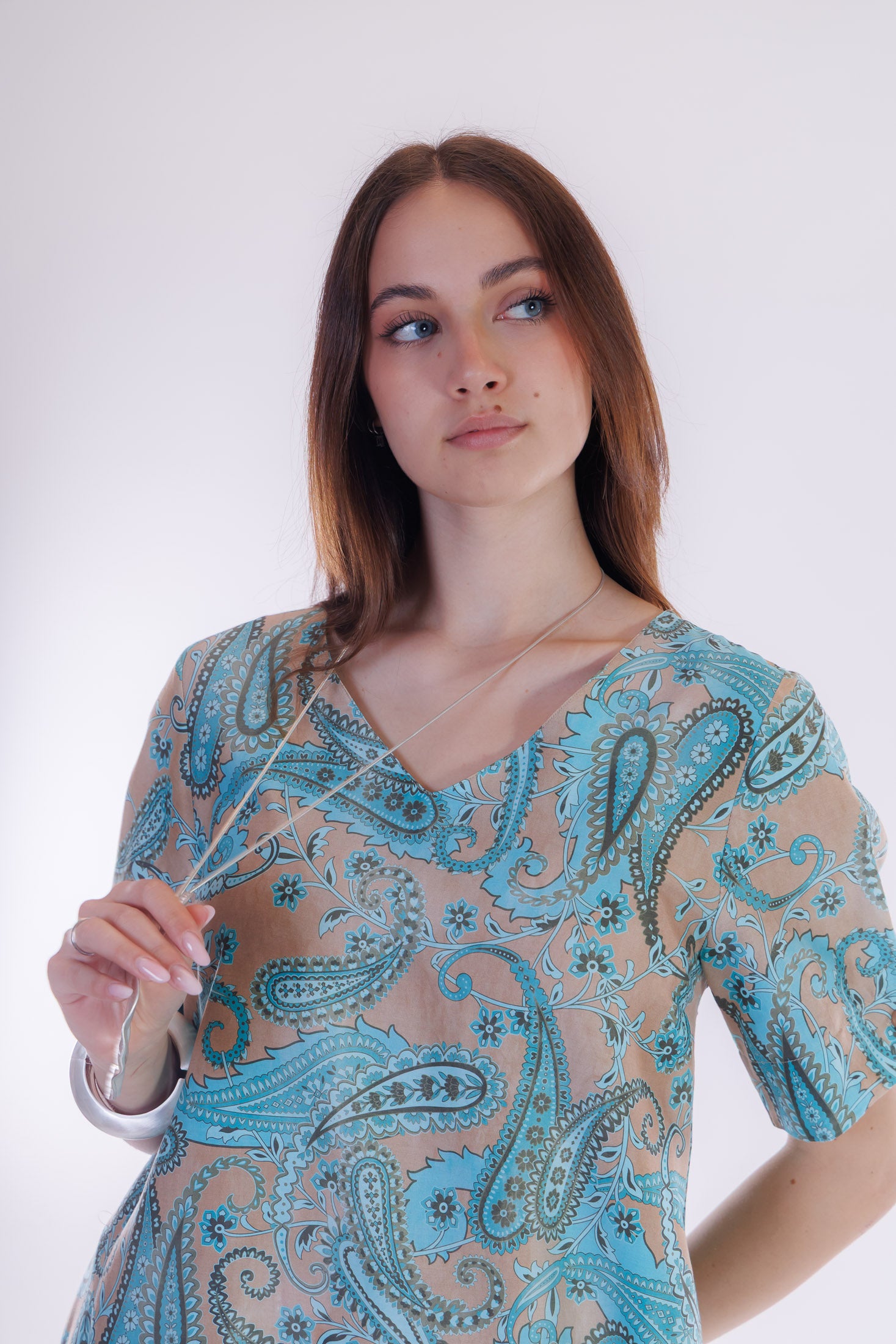 Abito fantasia cashmere