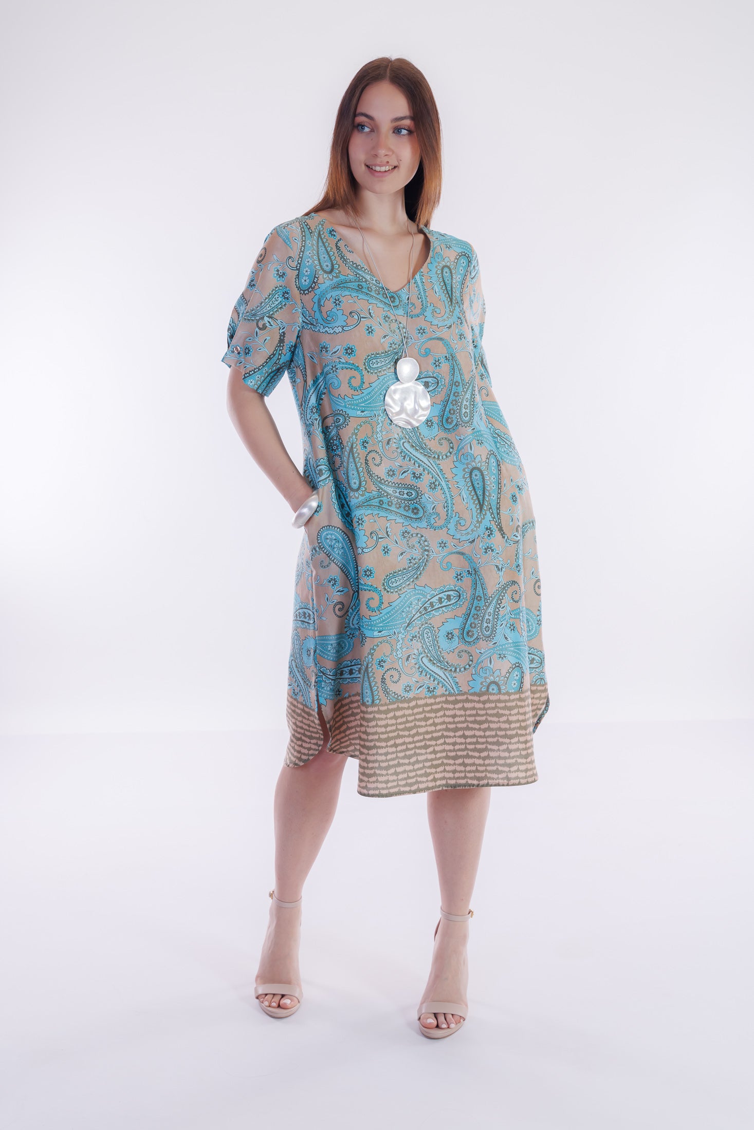 Abito fantasia cashmere