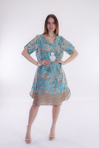 Abito fantasia cashmere