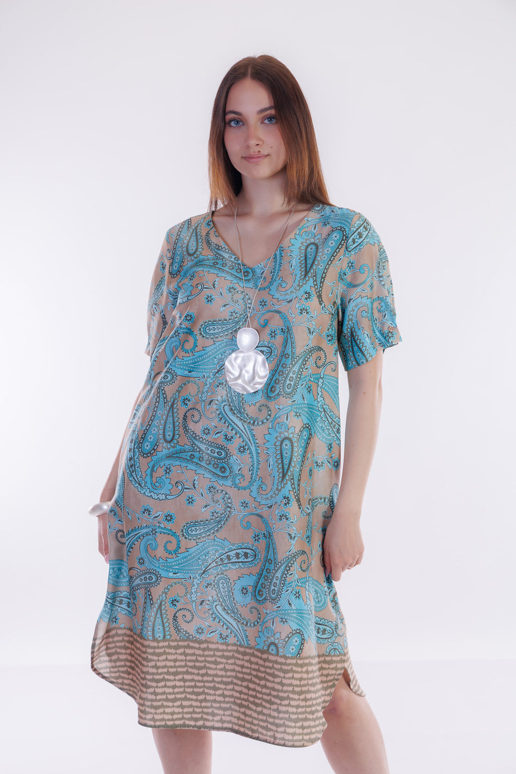 Abito fantasia cashmere