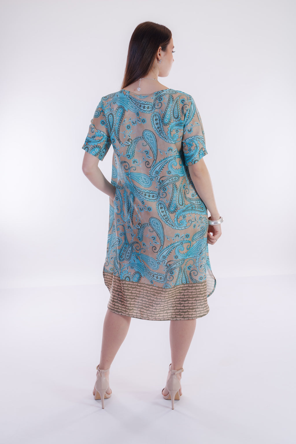 Abito fantasia cashmere