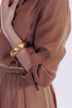 Camicia lino e lyocell