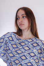 Maglia kimono fantasia