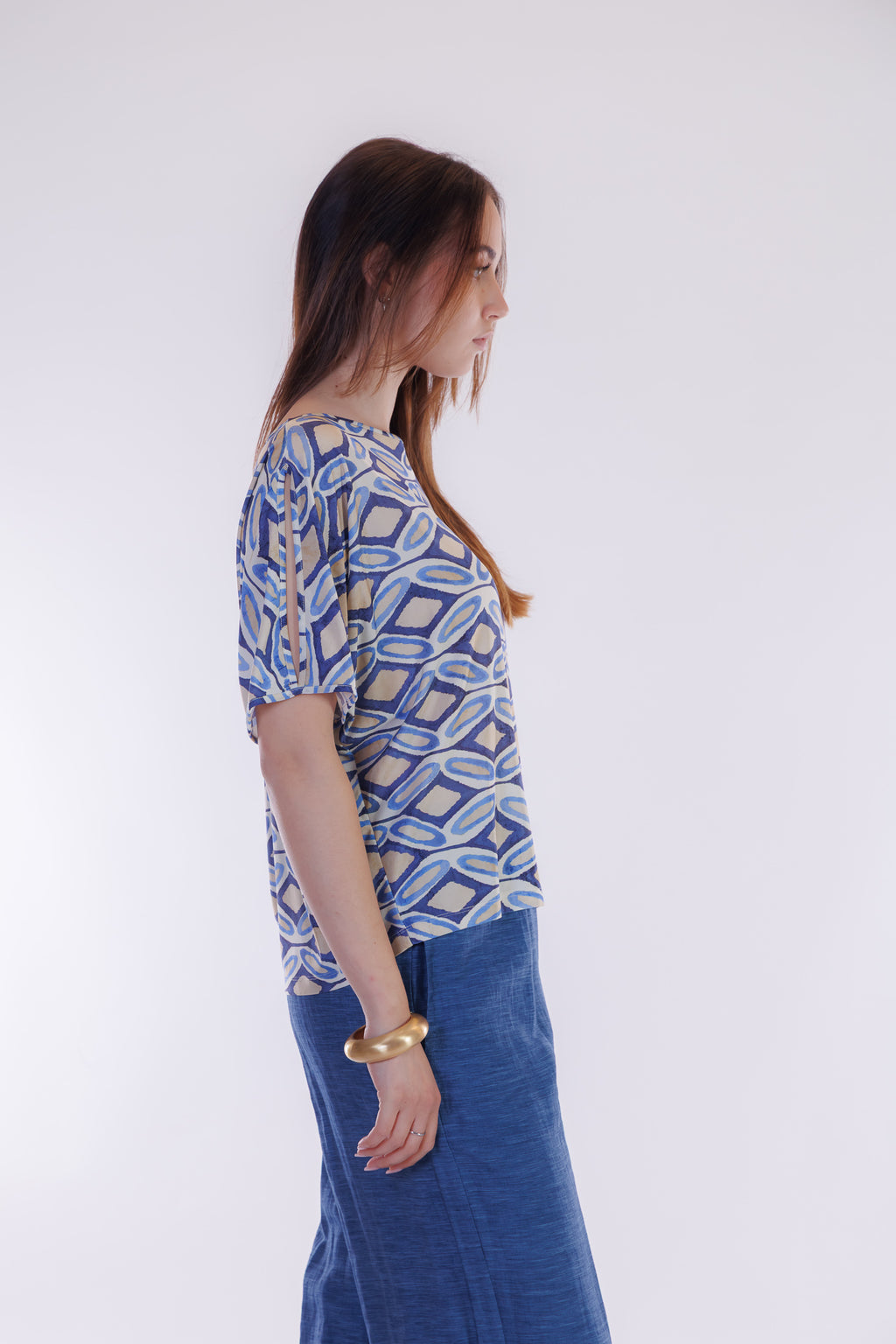 Maglia kimono fantasia