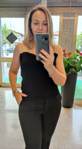 Top con trasparenza