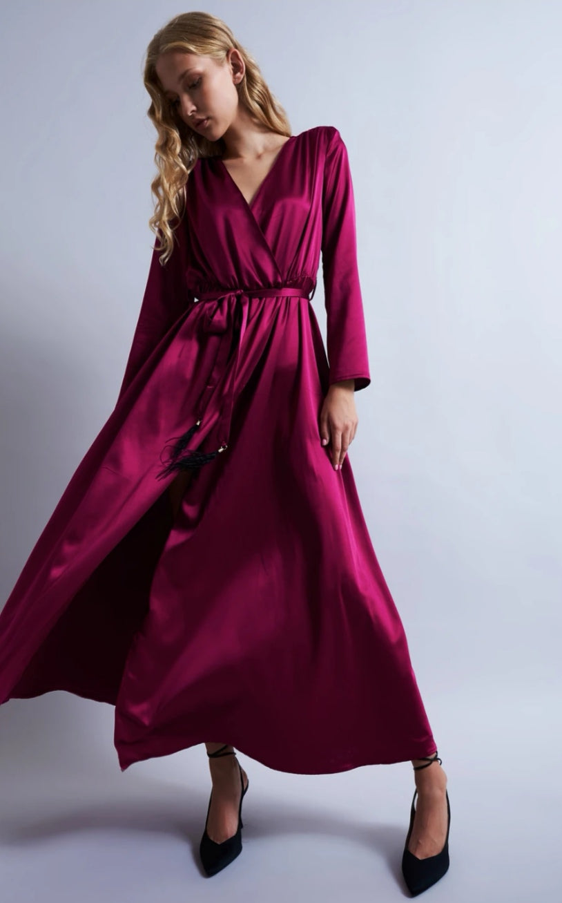 Abito raso manica lunga